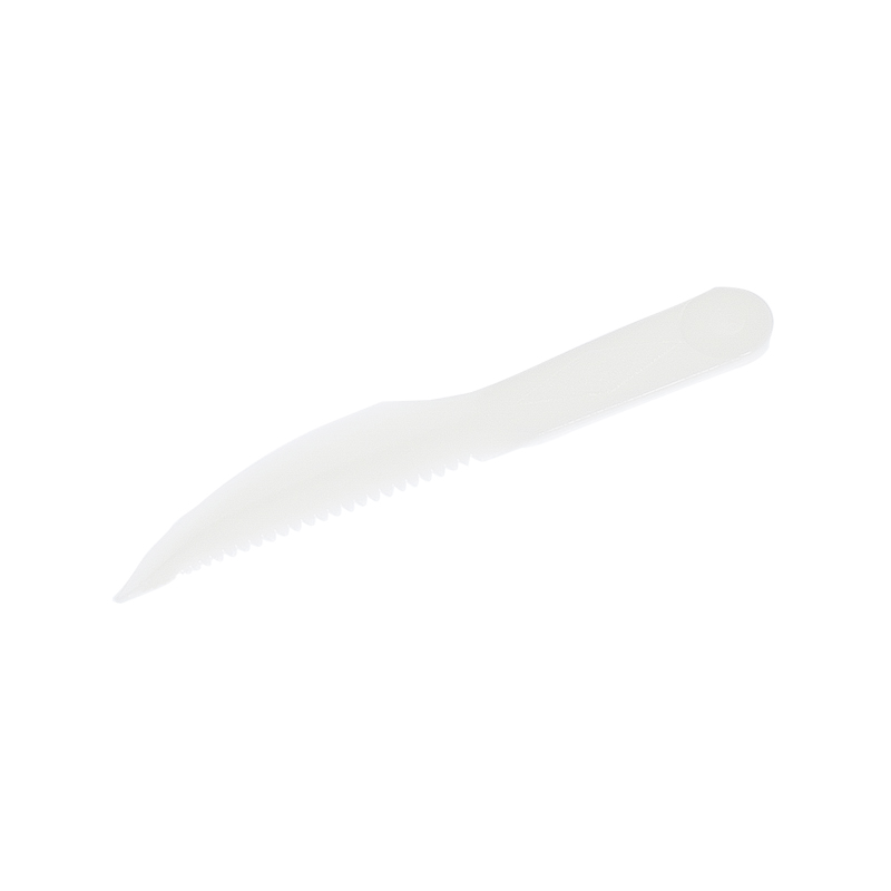 ナイフ#60 白 バラ